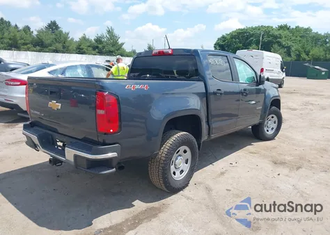 2020 Chevrolet Colorado 4Wd Short Box Wt from USA, damaged, VIN 1GCGTBEN5L1147550